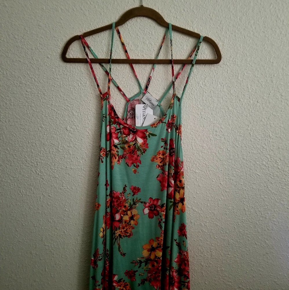 Blu Heaven Print New Top